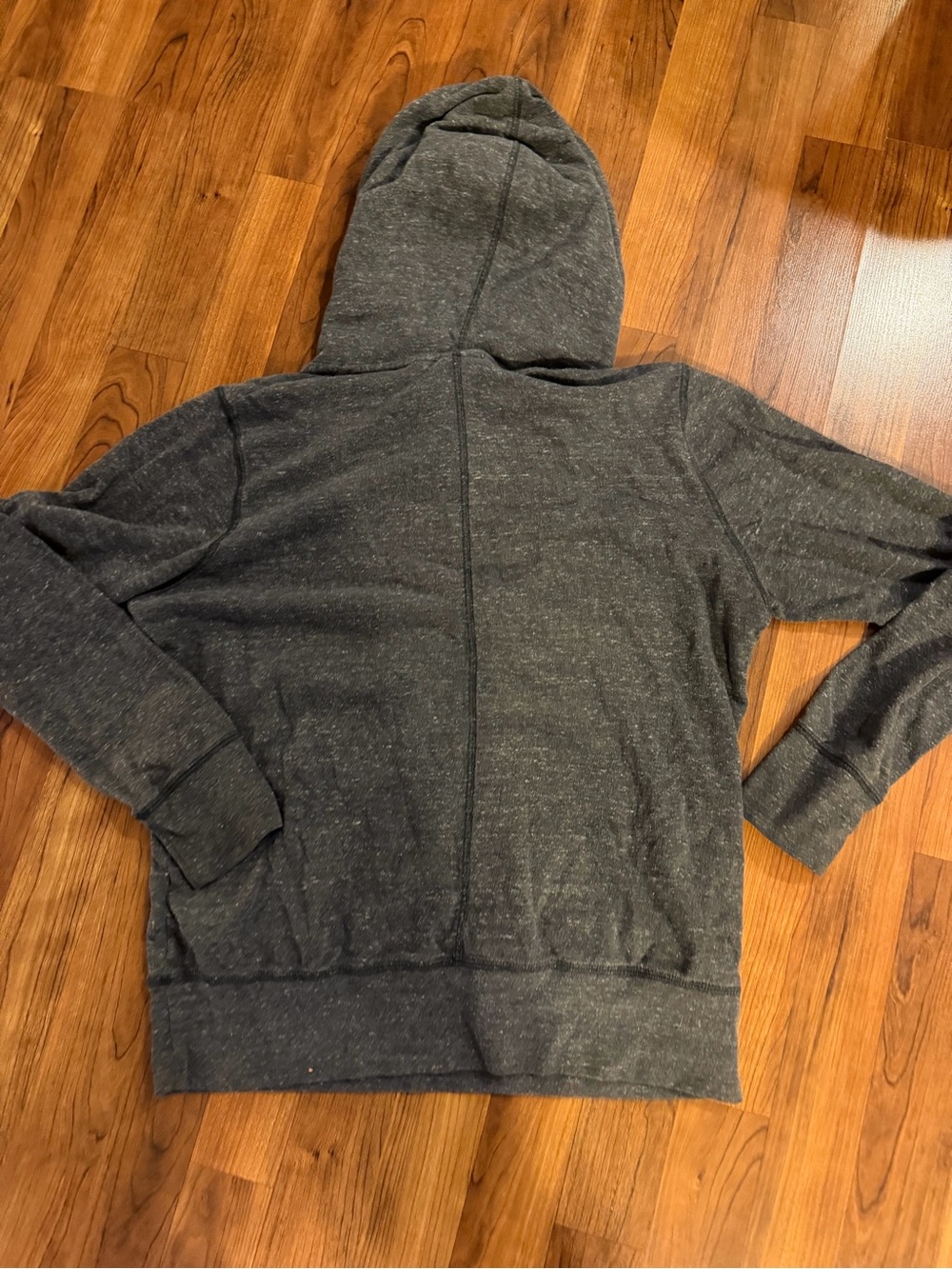 Nike Lightweight Pullover Hoodie in a heathered charcoal/dark gray size XL - Picture 6 of 11